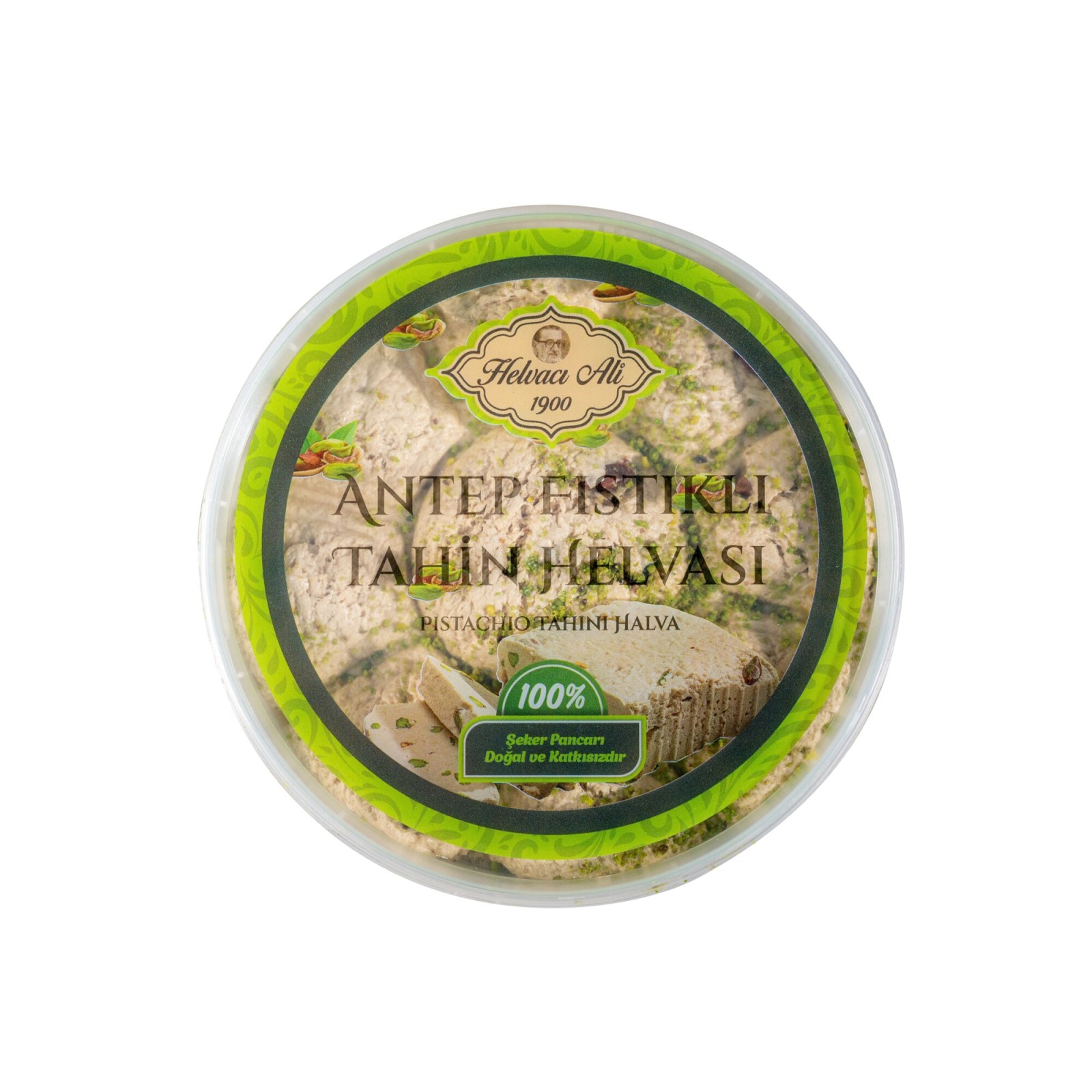 Antep Fıstıklı Tahinli Kürek Helvası (500gr)