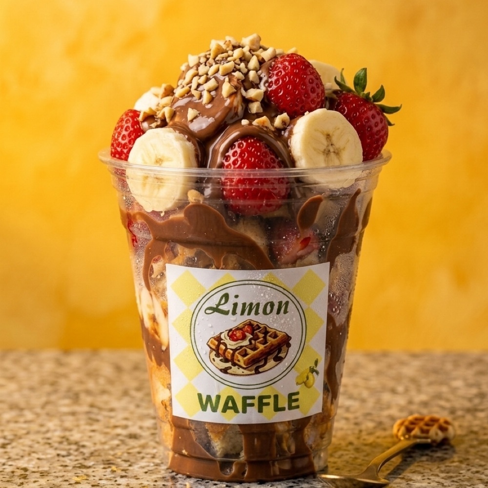 Sütlü Bardak Waffle