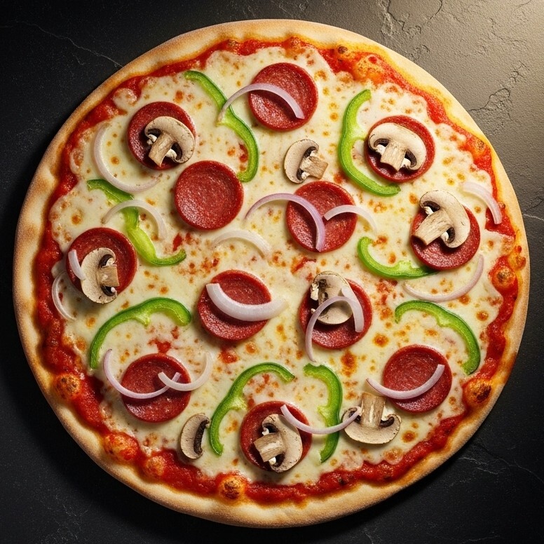 Quattro Station Büyük Boy Pizza