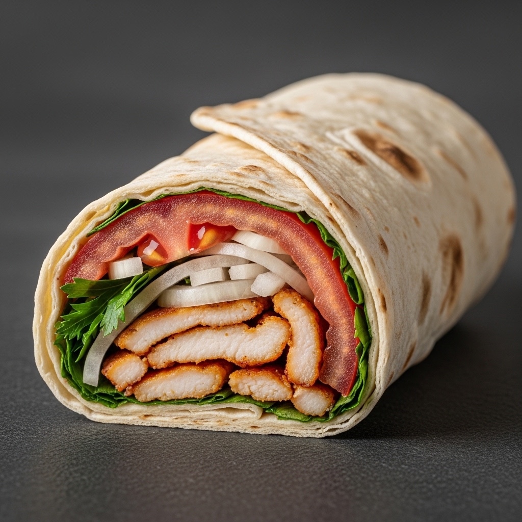 Hatay Usulü Tavuk Döner Dürüm (70 gr.)