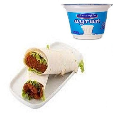 Öğrenci Menü 8o gr Dürüm + 280 ml ayran