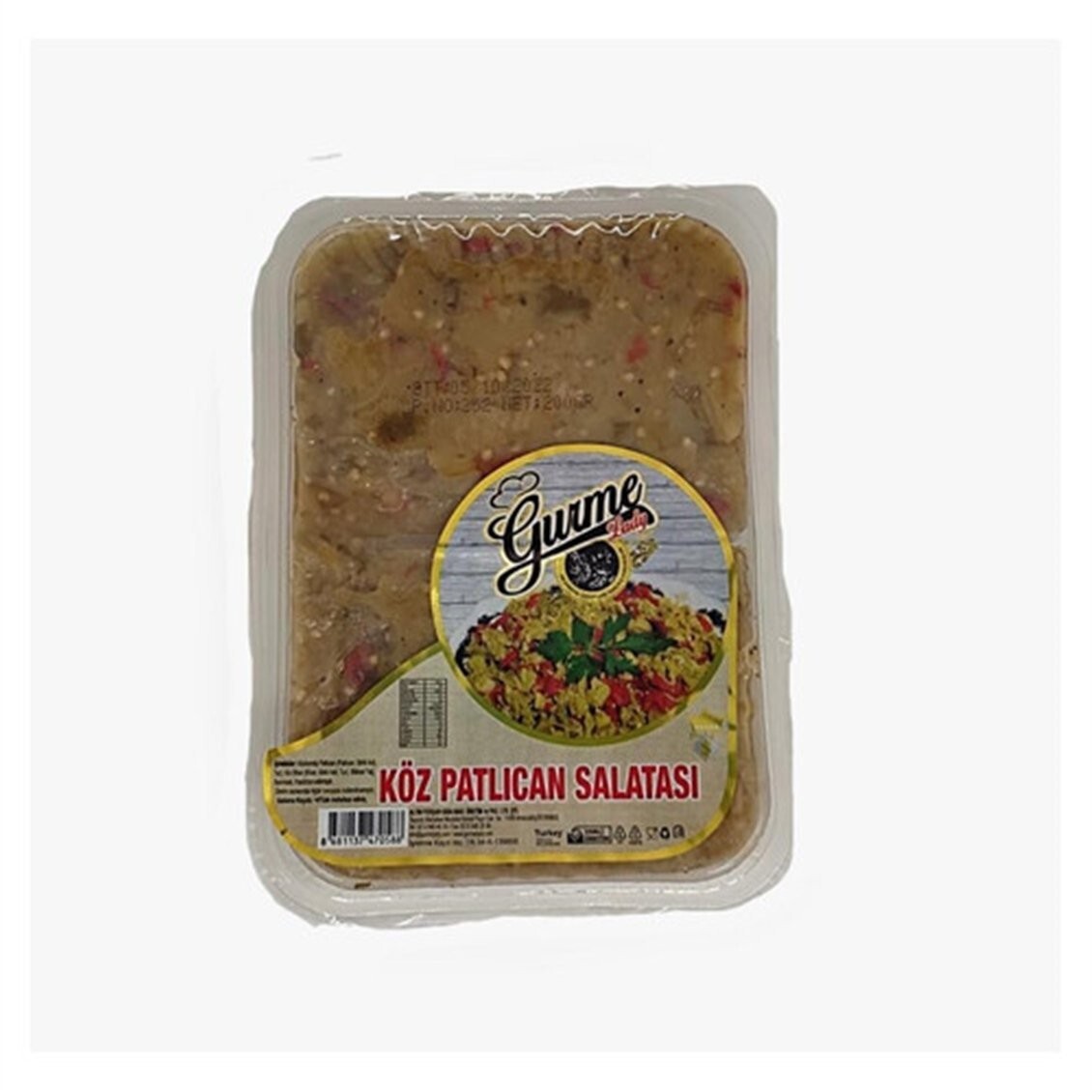 Gurme Lady Közlenmiş Patlıcan Salatası (200 gr.)
