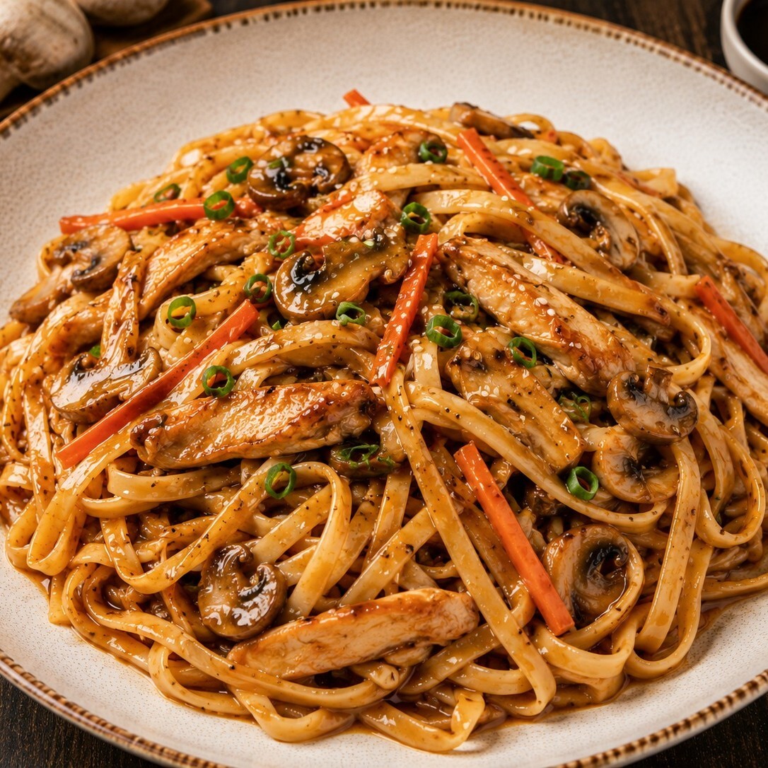Fettucine İstiridye Soslu