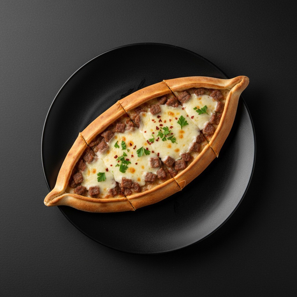 Kuşbaşılı Kaşarlı Pide