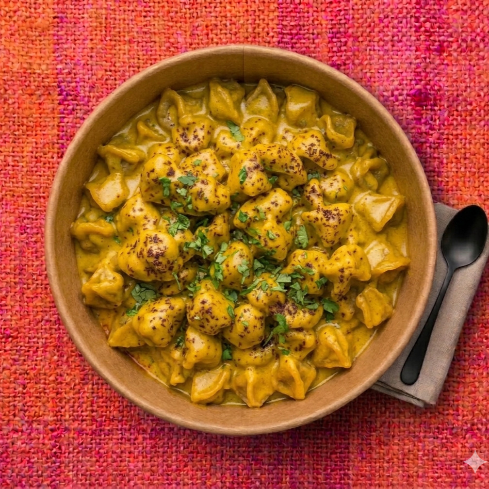 Köri Soslu Bohça Mantı (180gr)