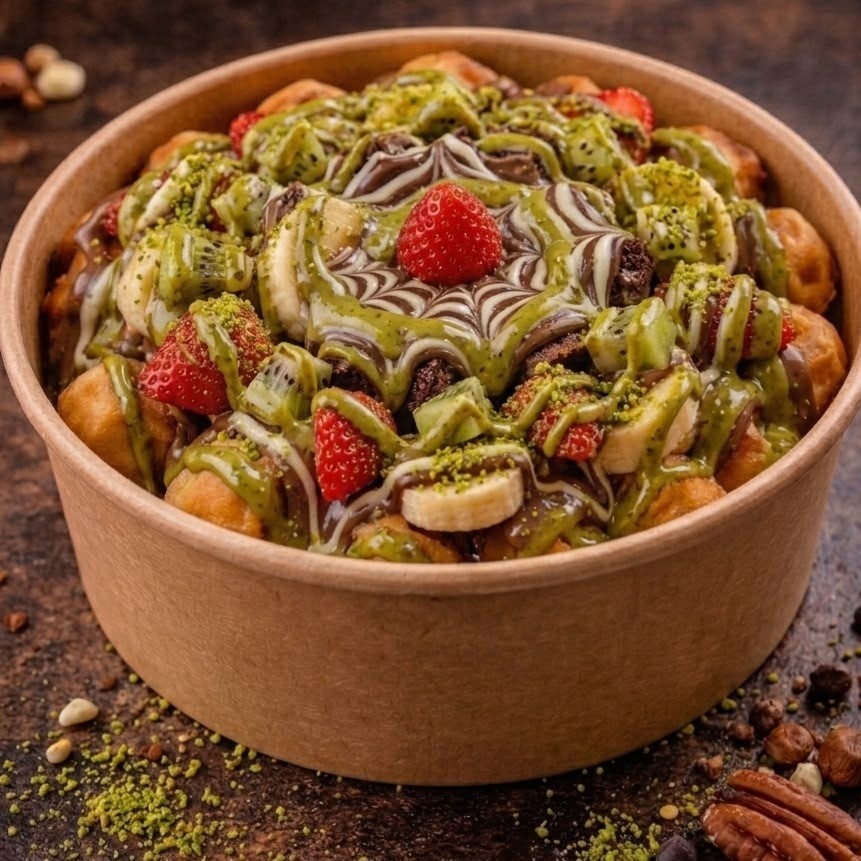 Antep Rüyası Waffle Bowl