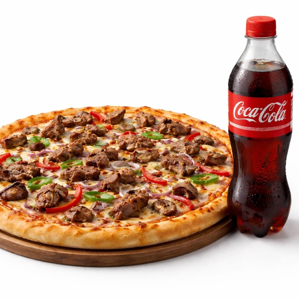 Kavurmalı Pizza Menü