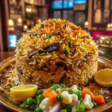 Sebzeli Biryani