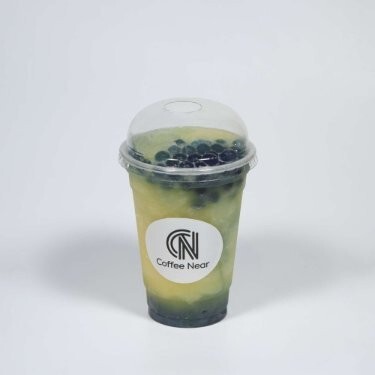 Blue Berry Bubble Tea