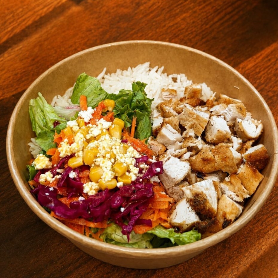 Pane Tavuk Bowl