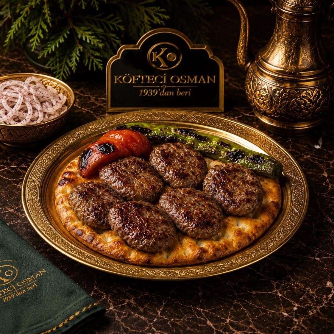 Bursa'nın Meşhur Pideli Köfte + İçecek Menü