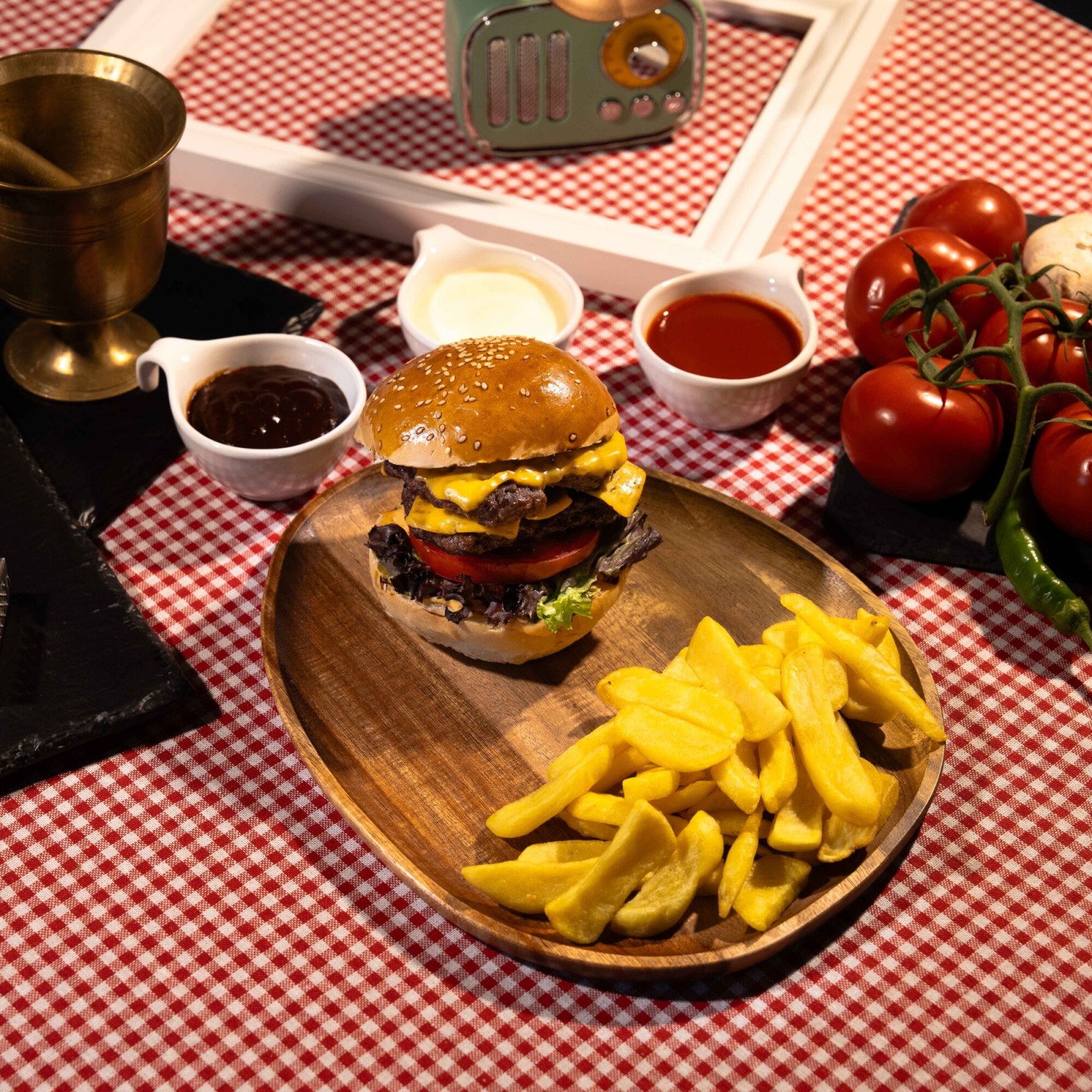 Double Et Burger