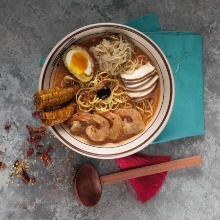 121 XO Soslu Tomyum Karidesli Ramen