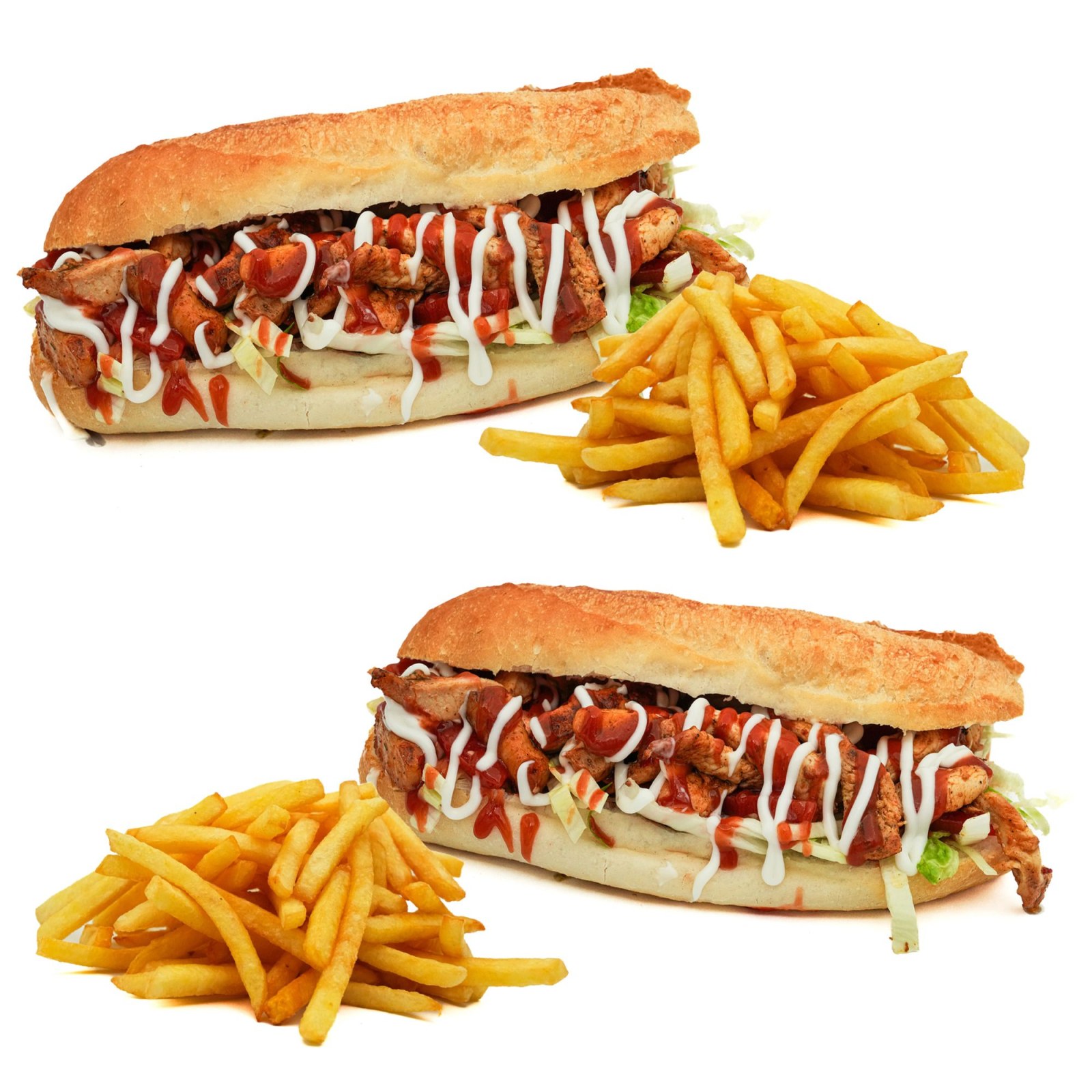 Öğrenci Tavuk Sokum Ve Patates (2 Kişilik)