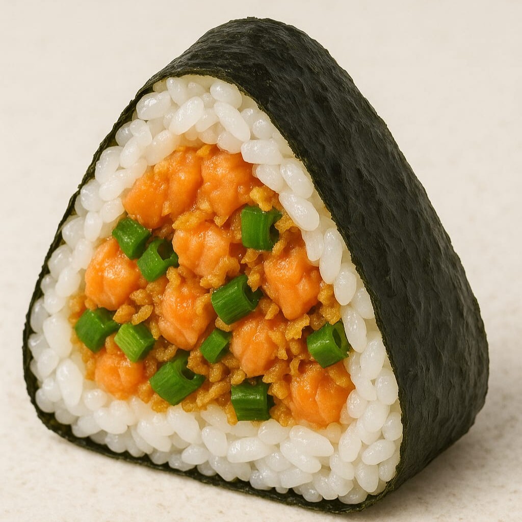 Hot Salmon Onigiri