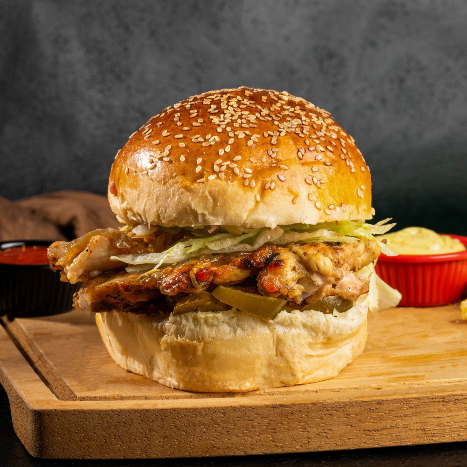 El Chapo Chicken Burger