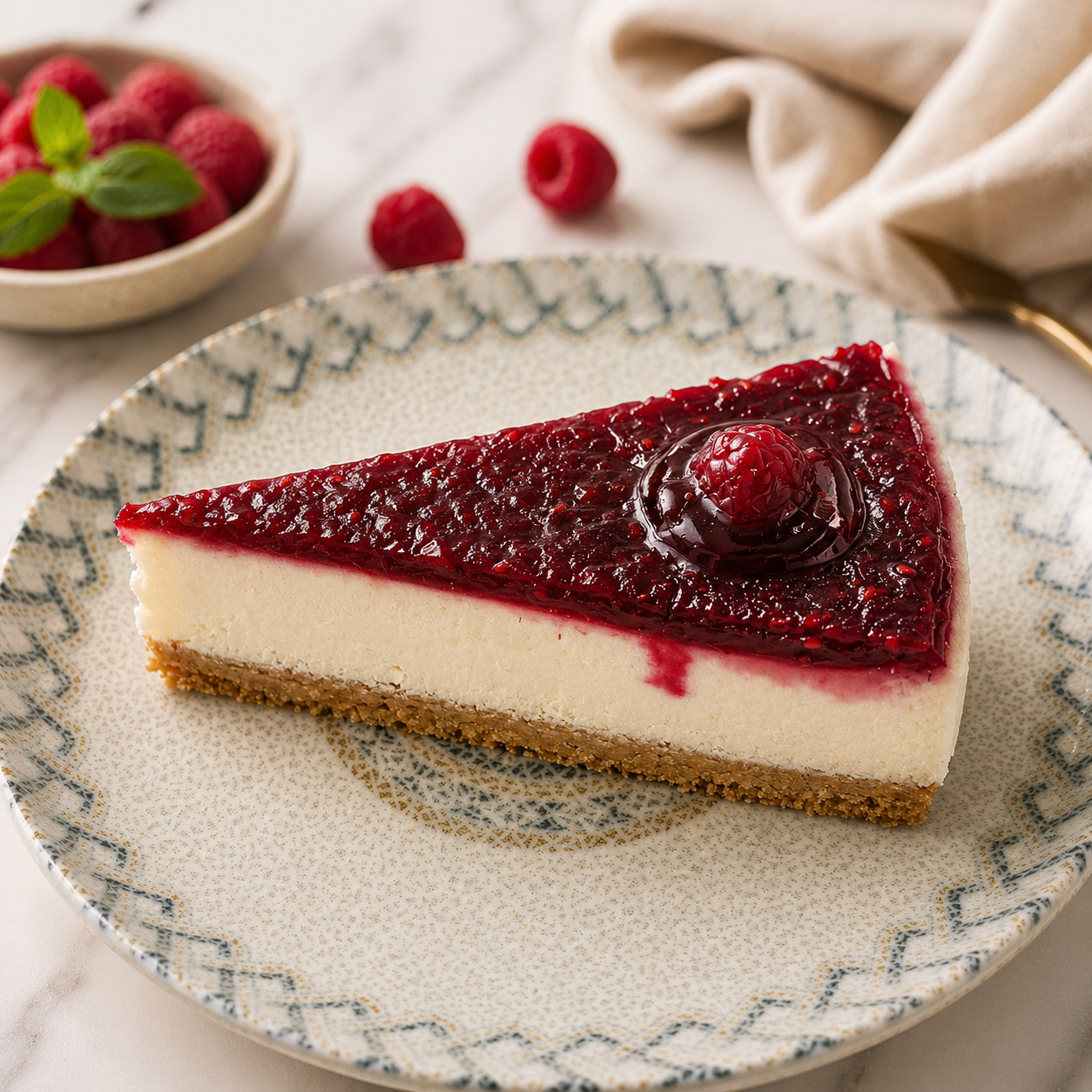Cheesecake (Frambuazlı)