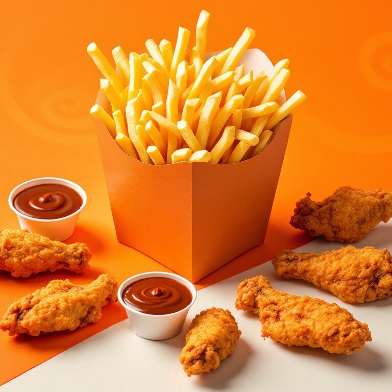 BBQ Wings (Sos Yanında Yollanmaktadır.)