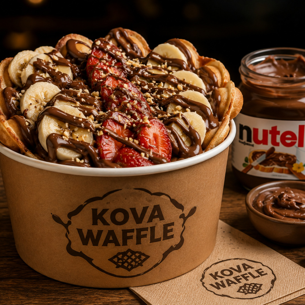 Nutellalı Waffle