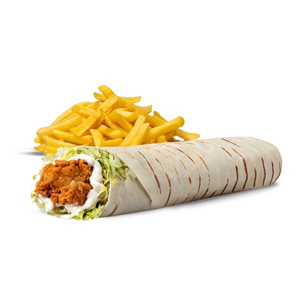 Chicken Roll Menü