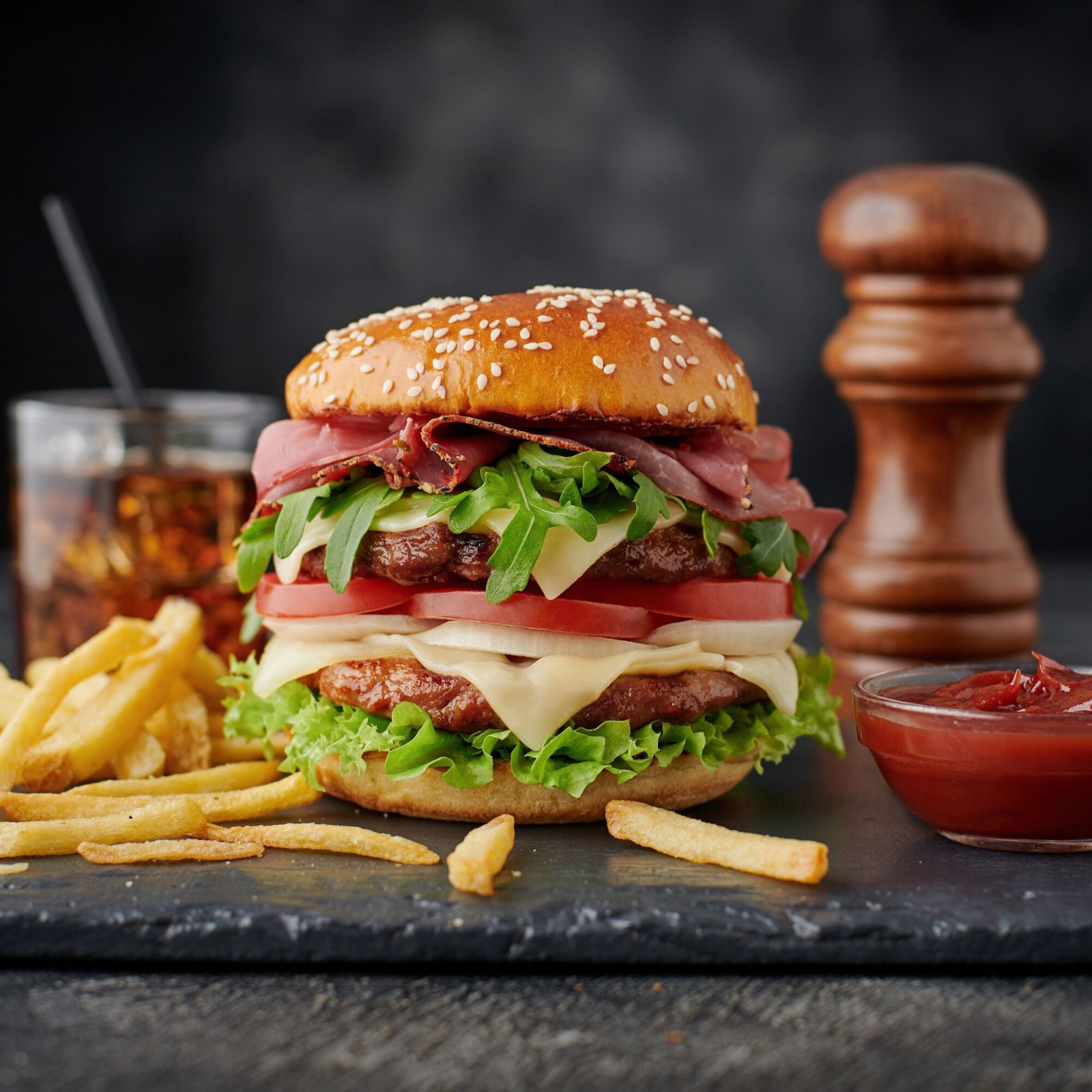 Karışık Burger