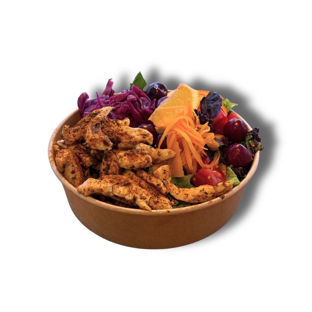 Cajun Baharatlı Tavuk Bowl