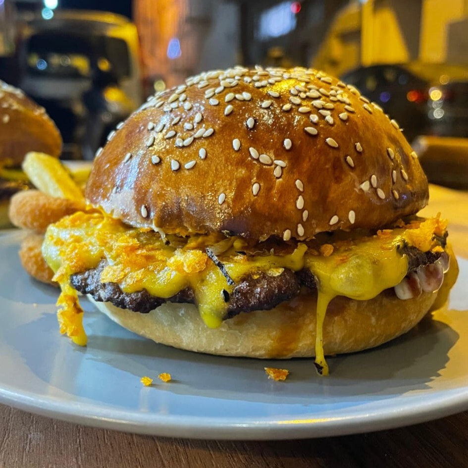 Smashed Cheesburger
