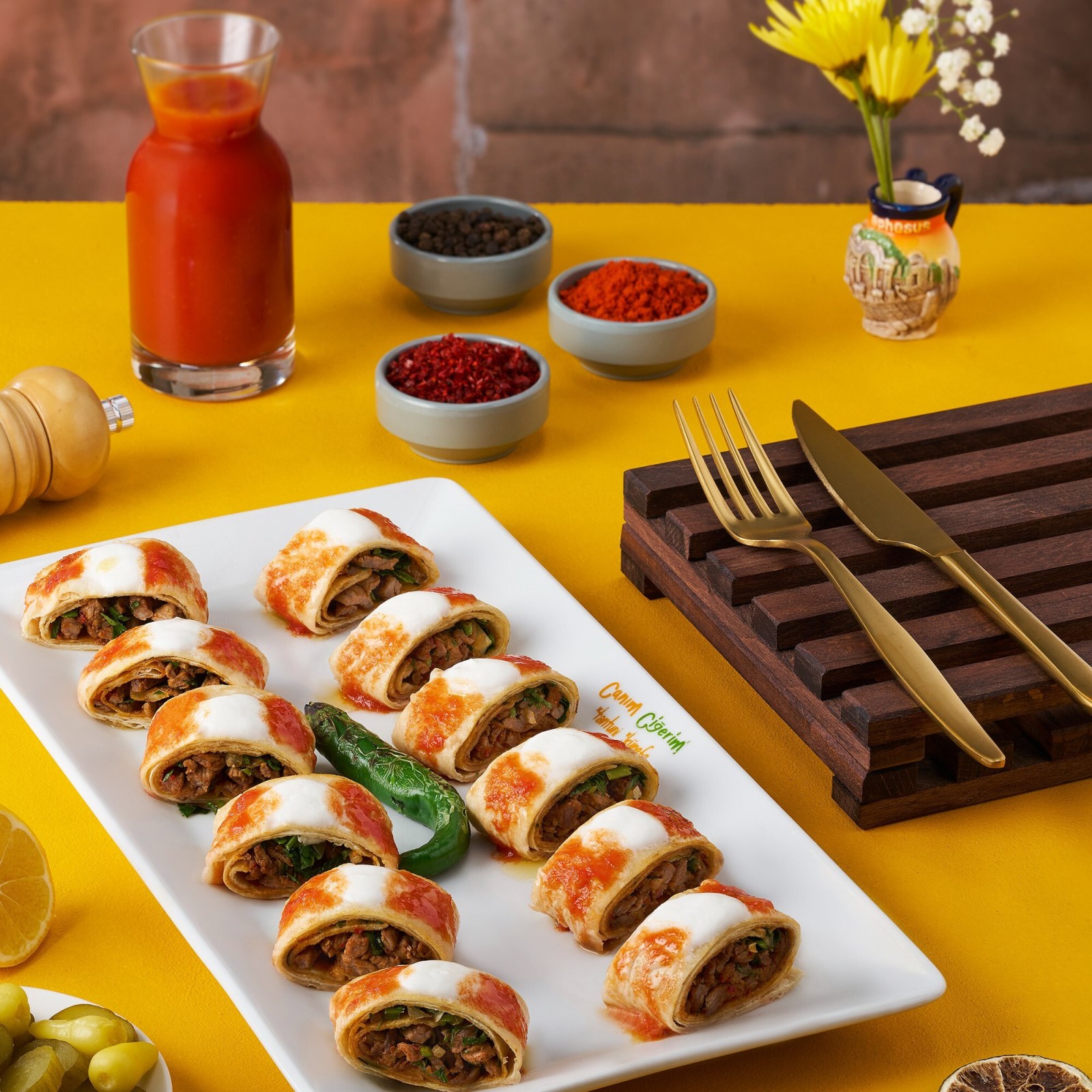 Yoğurtlu Et Tantuni