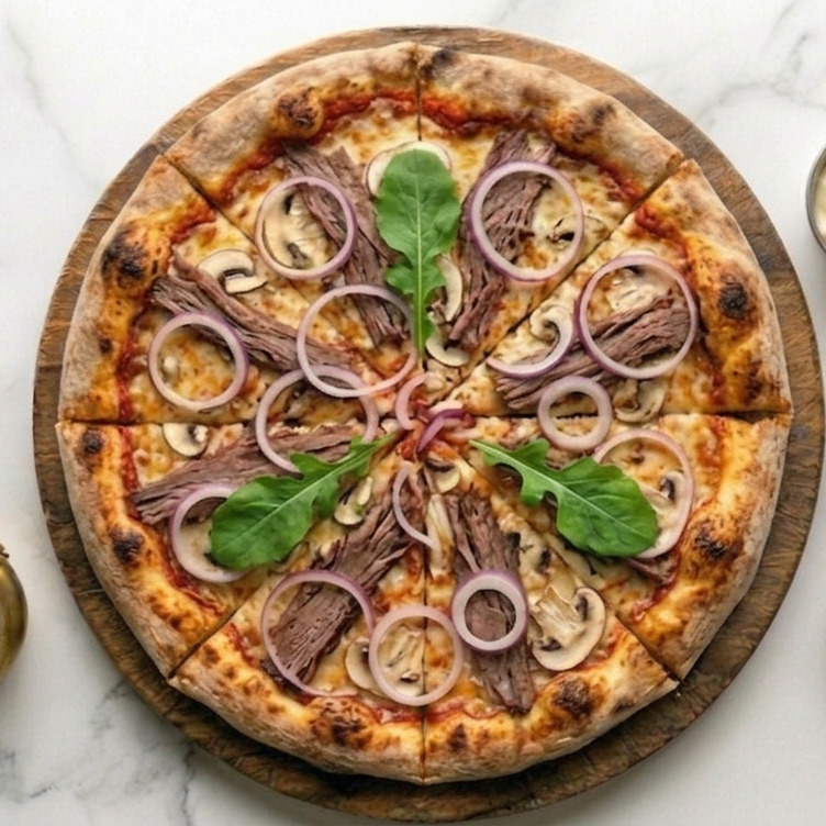 Dana Kaburga Fümeli Pizza (26sm)
