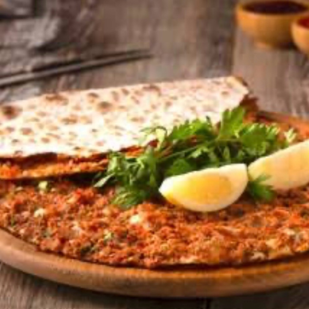 2'li Geleneksel klasik Lahmacun