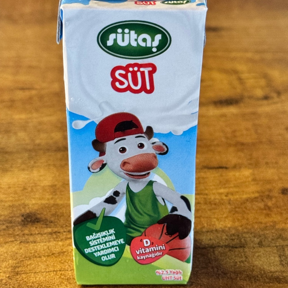 Sütaş sade Süt (20 cl)