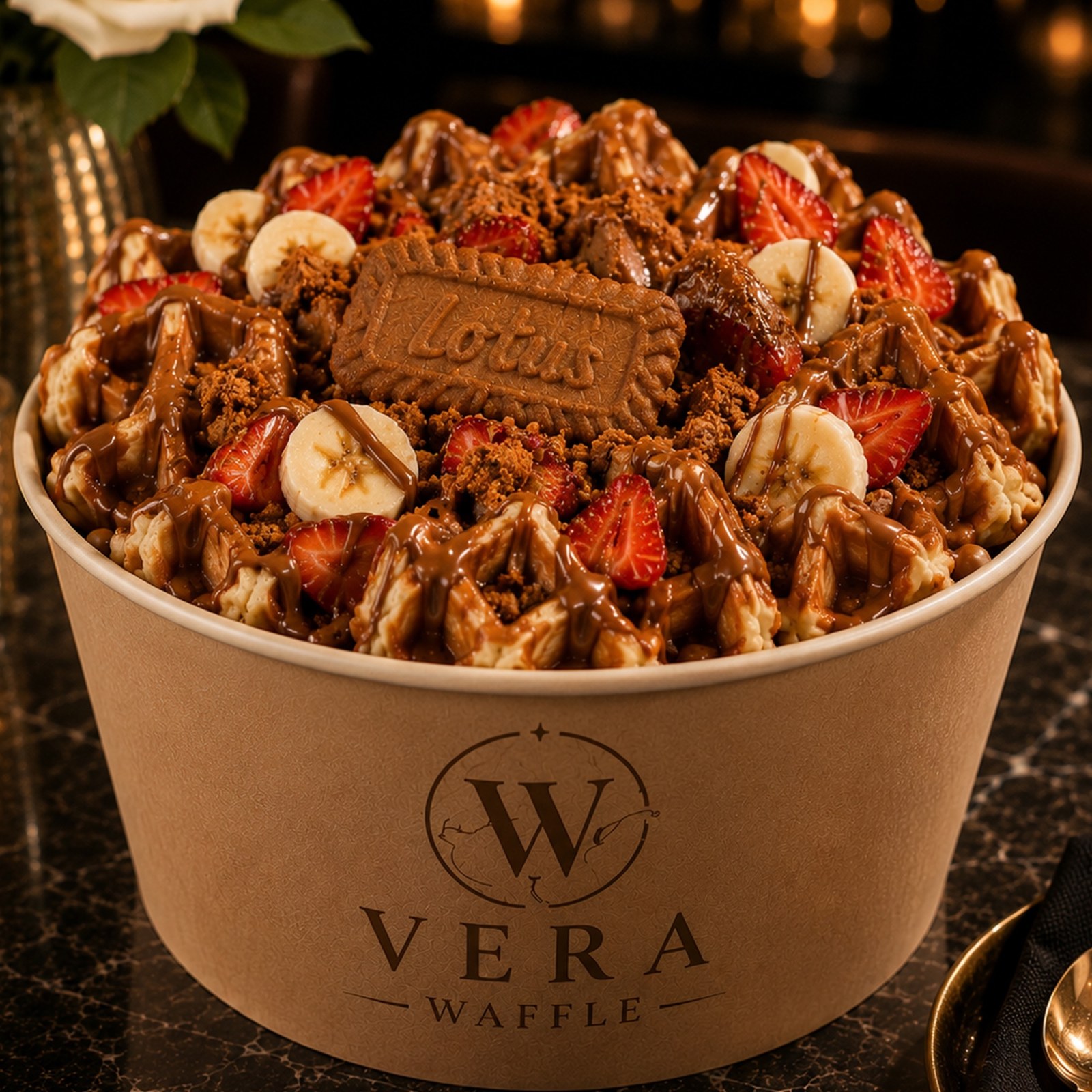 Lotus Rüyası Waffle