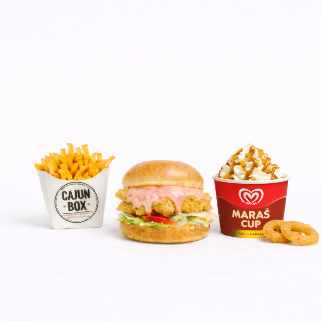 Avantajlı Algida Burger Menü