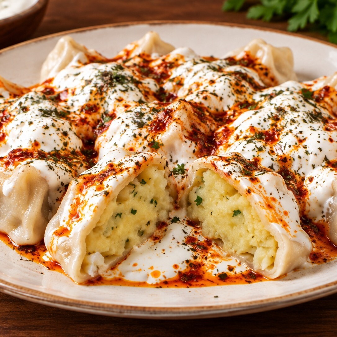 Patatesli Mantı