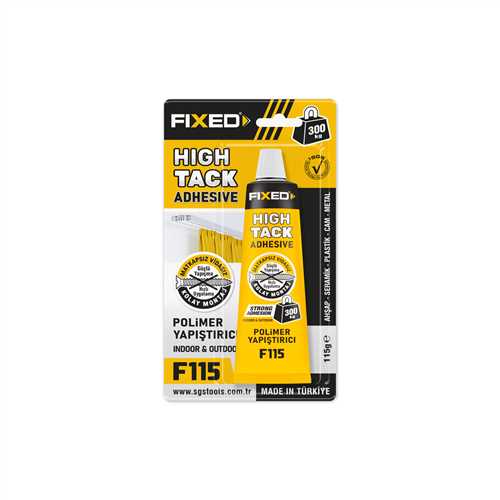 FIXED TÜP MS POLİMER YAPIŞTIRICI HIGH-TACK 115 GR