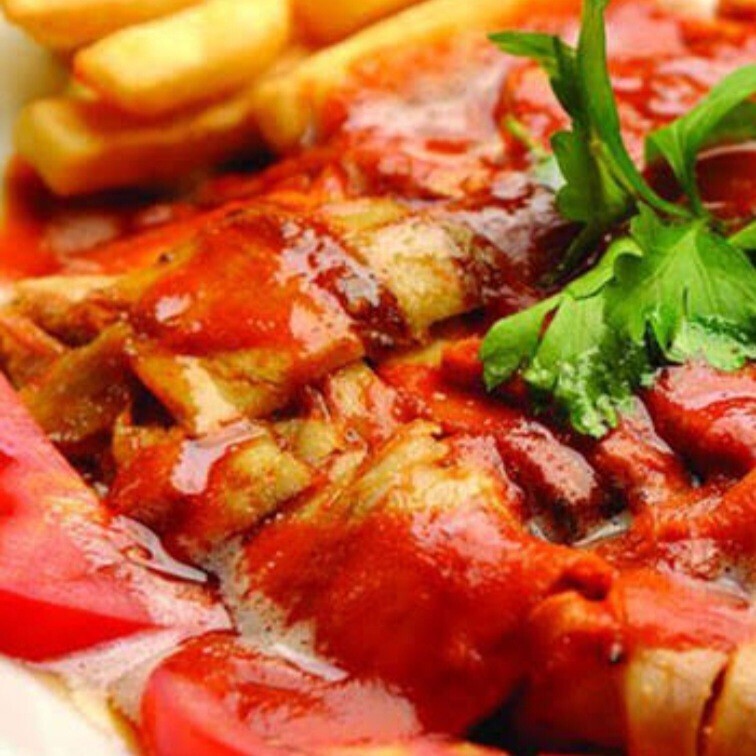 Hatay Usulü Soslu İskender Tavuk Döner Full Soslu İskender (100 gr)