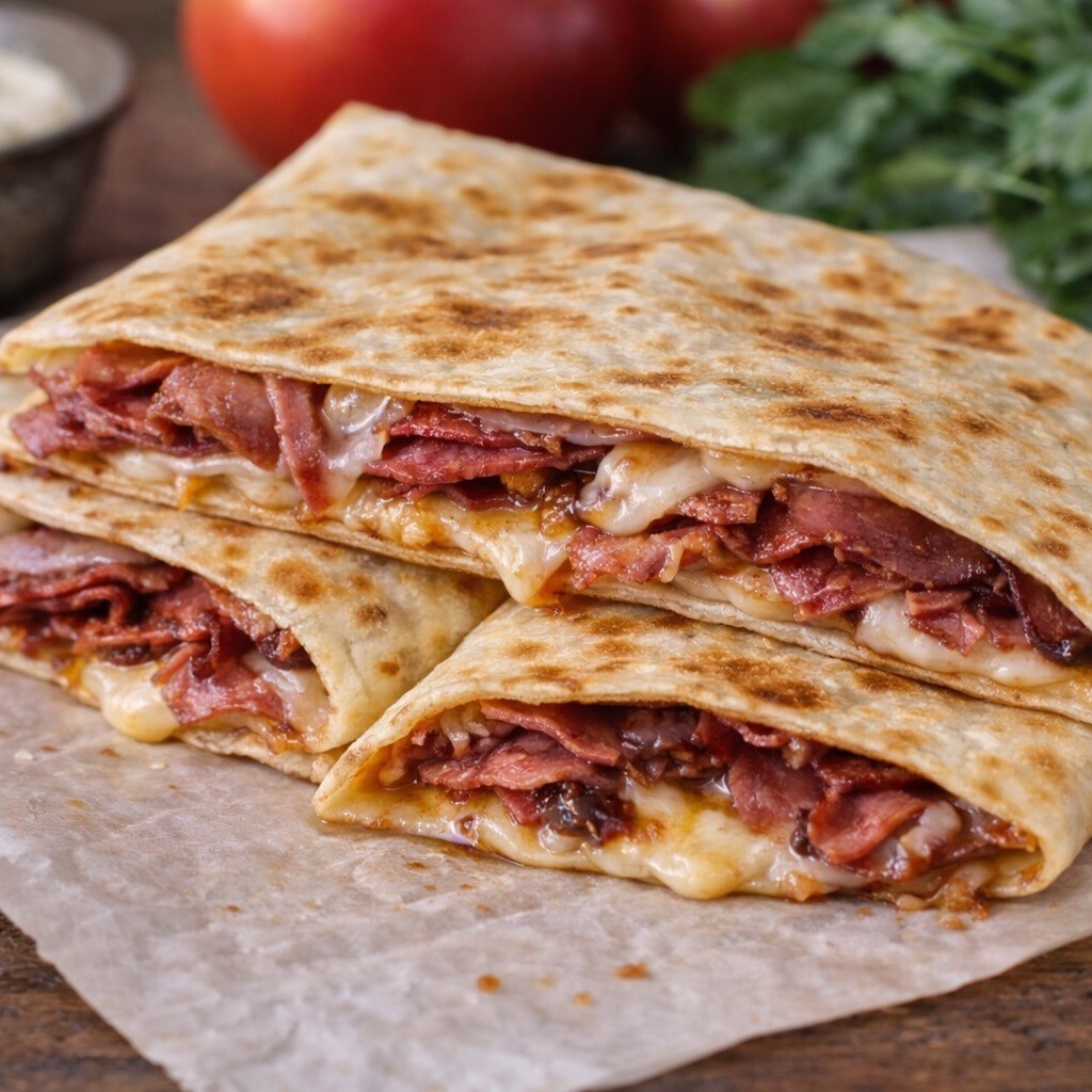 Gözleme ( Pastırma + Kaşarlı)