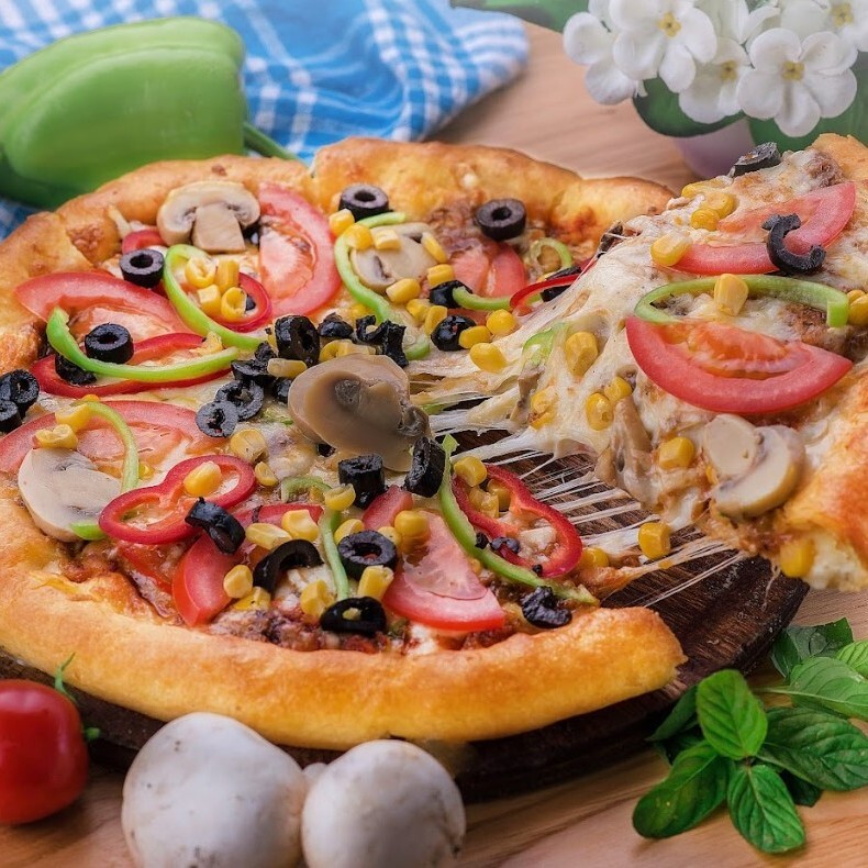 Dört Mevsim Pizza Orta Boy