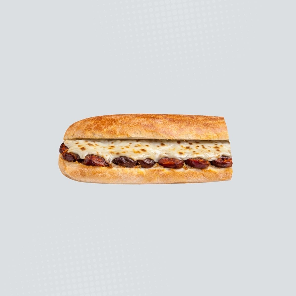 Üç Çeyrek Kaşarlı Sucuk Ekmek