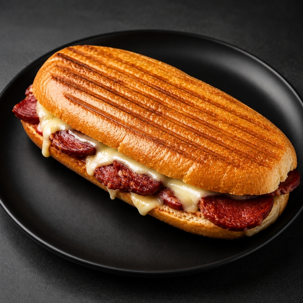 Salçalı Sucuklu Tost