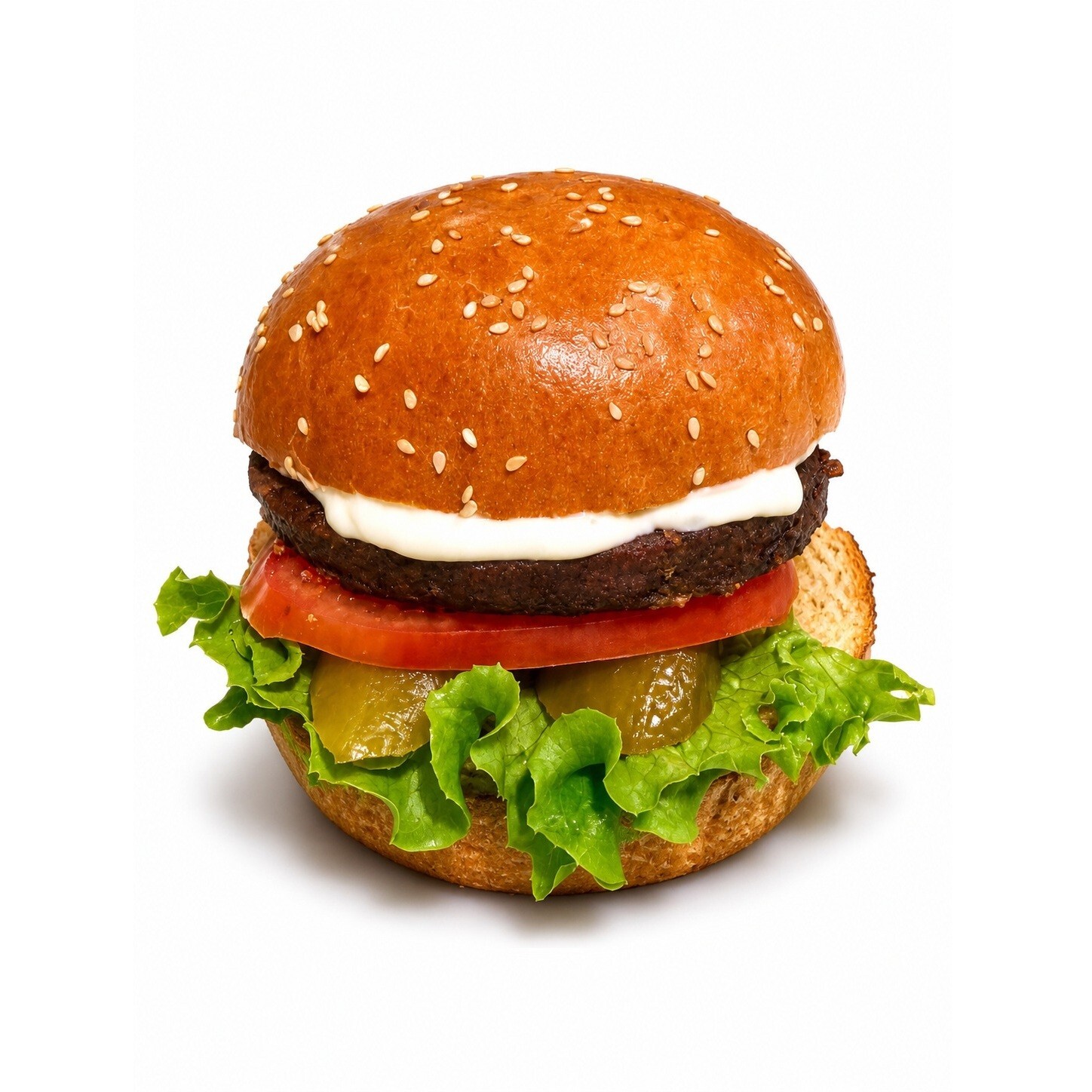 Green Beef Burger Menü