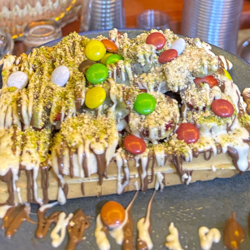 Waffle (Çikolata, Beyaz Çikolata)