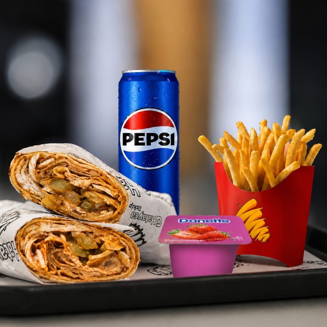 Hatay Gurme Menü (160 gr) + Pepsi (330 ml)