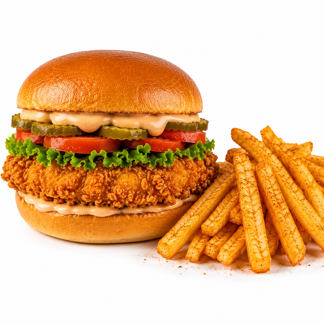 Tavuklu Burger Menü