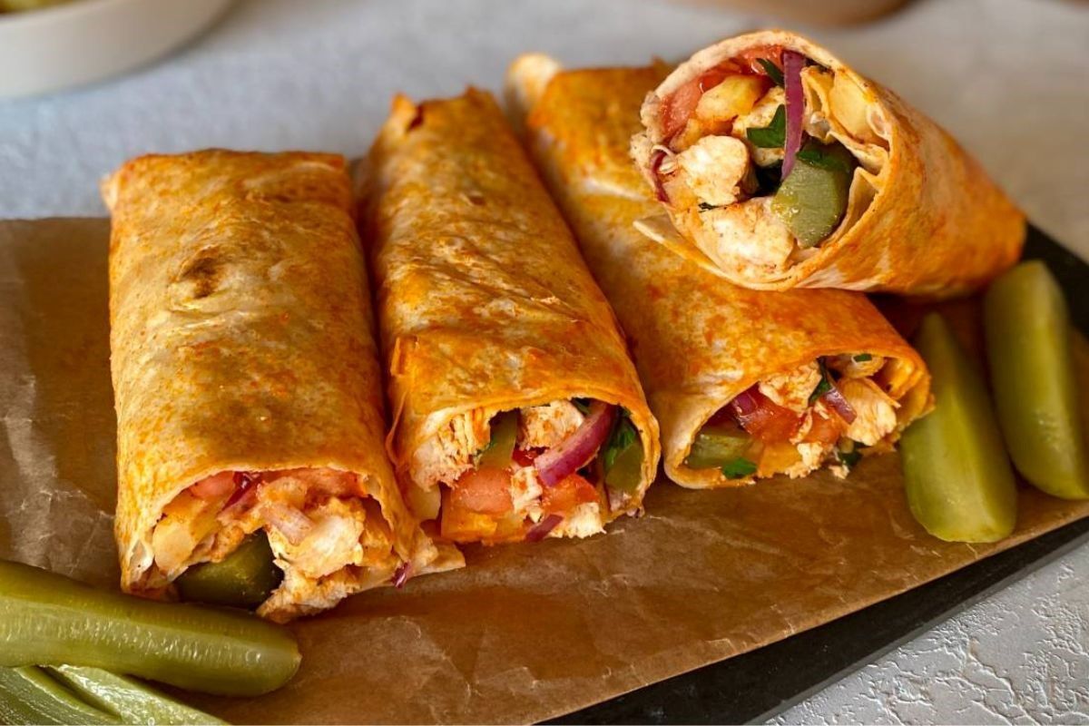 5'Li Tavuk Tantuni Menü 1 Lt İçecek.
