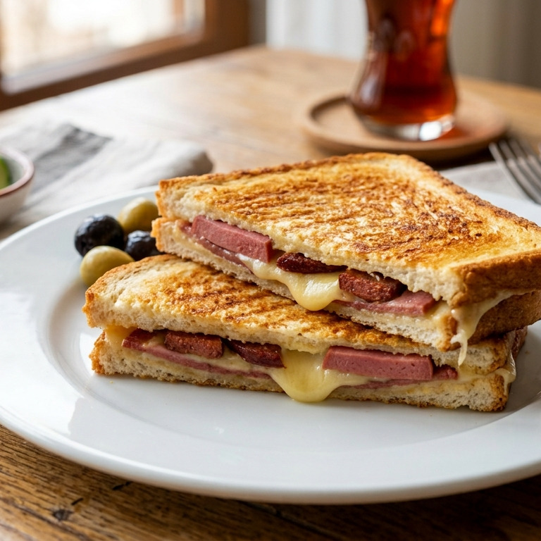 Karışık Kare Tost