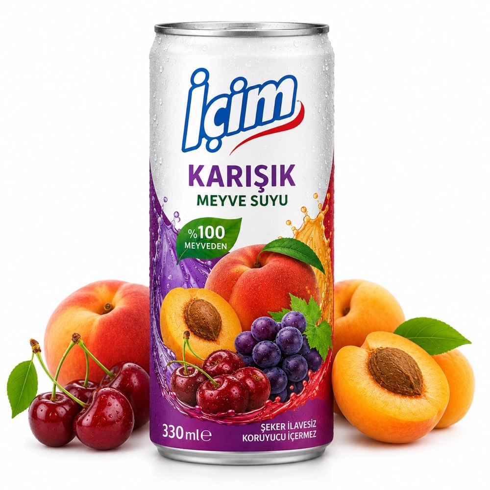 İçim Meyve Suyu Karışık (330 ml)