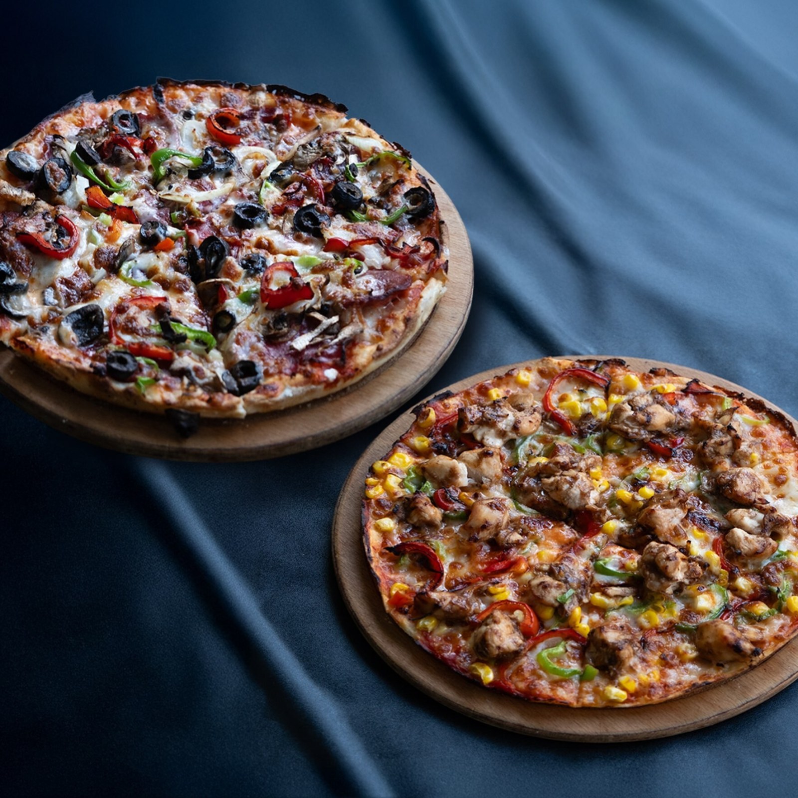 2'li Orta Boy Pizza Menü (2 - 3 Kişilik)