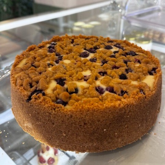 Yaban Mersinli Cheesecake Porsiyon