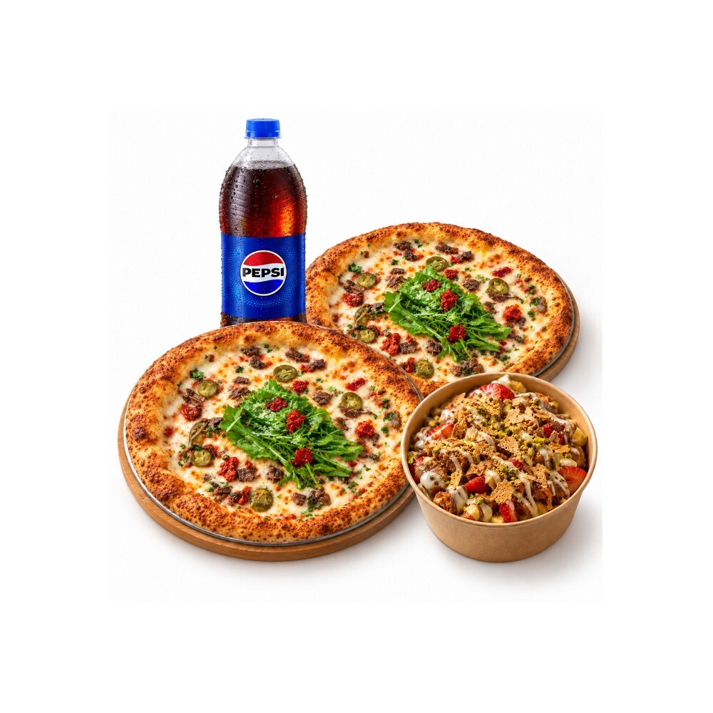Pizza & Künefito — 2 Pizza